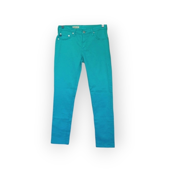 AG Adriano Goldschmied Vibrant Blue Skinny Jeans - Picture 11 of 11